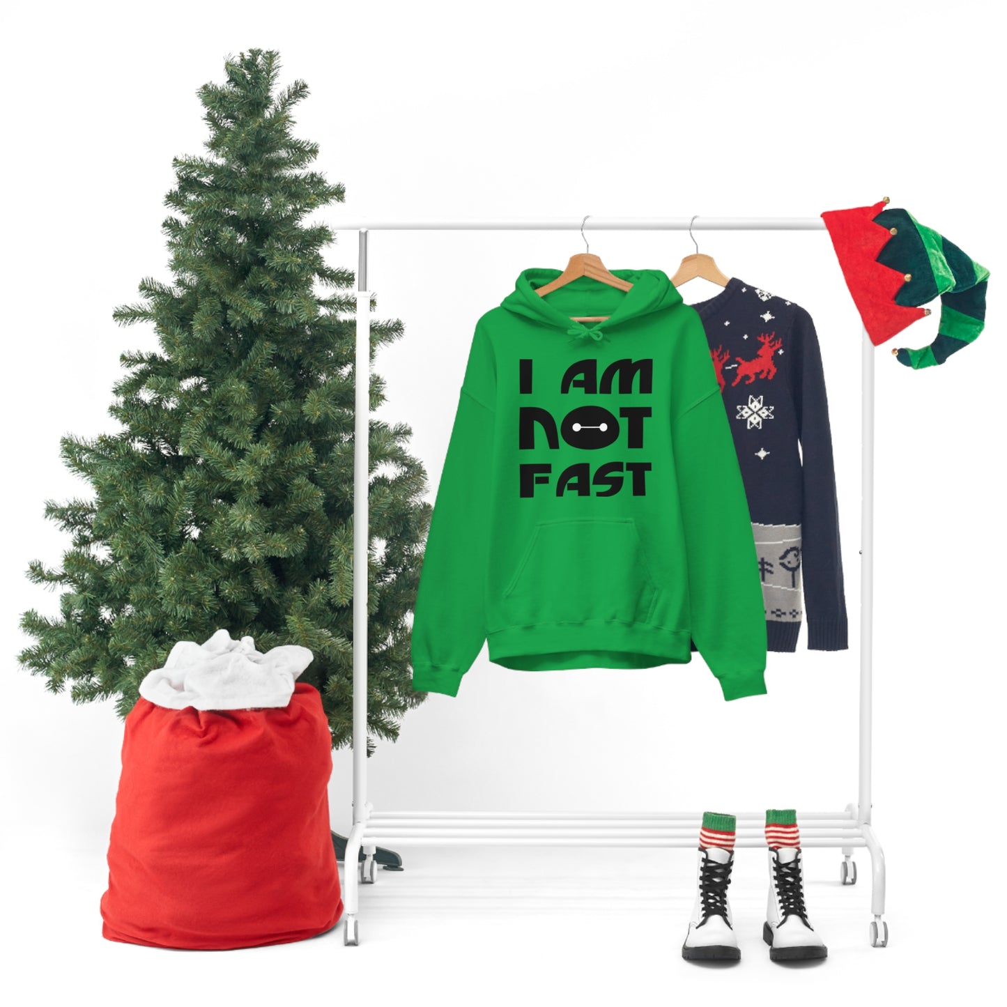 i am not fast 1 Hoodie