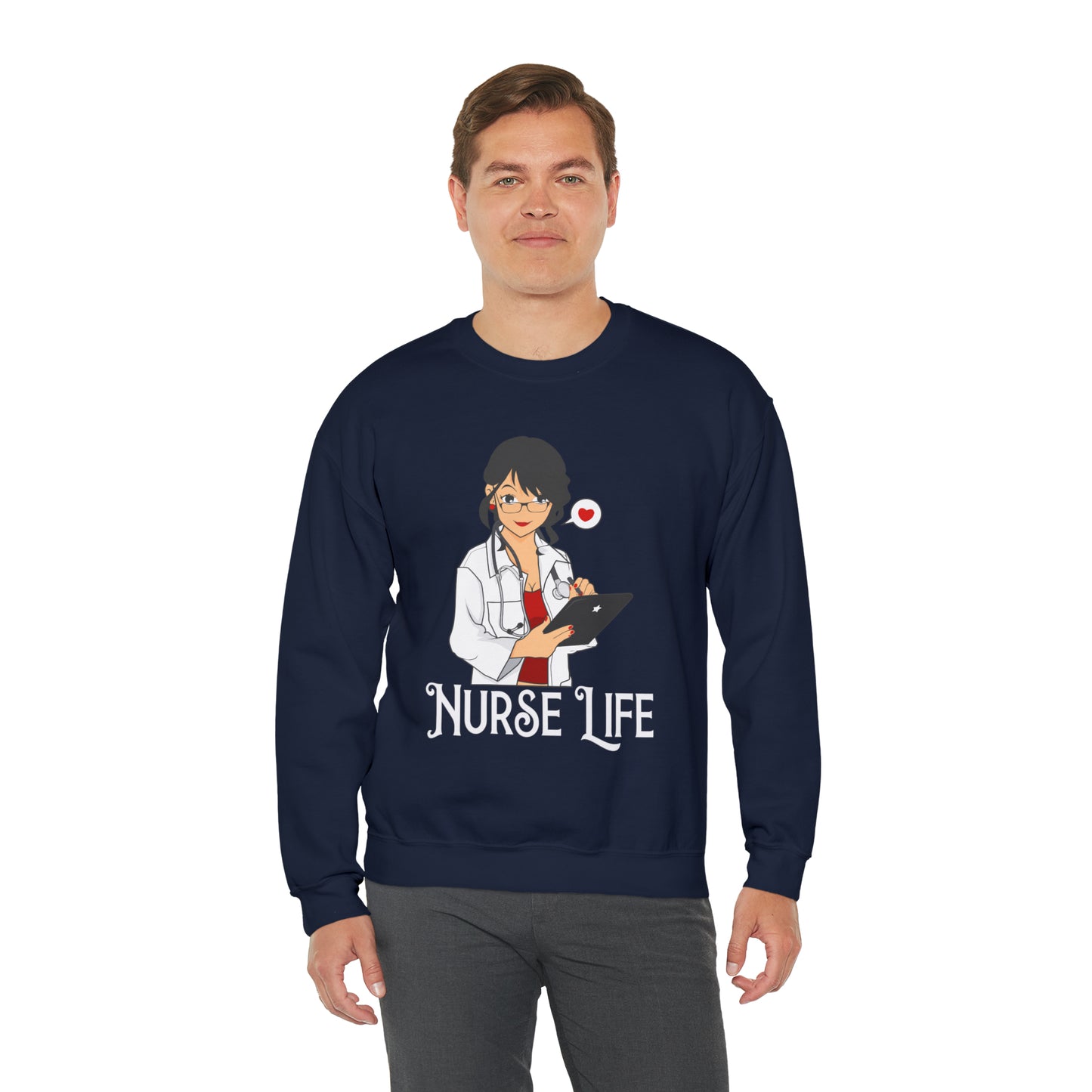 Nurse life Crewneck Sweatshirt