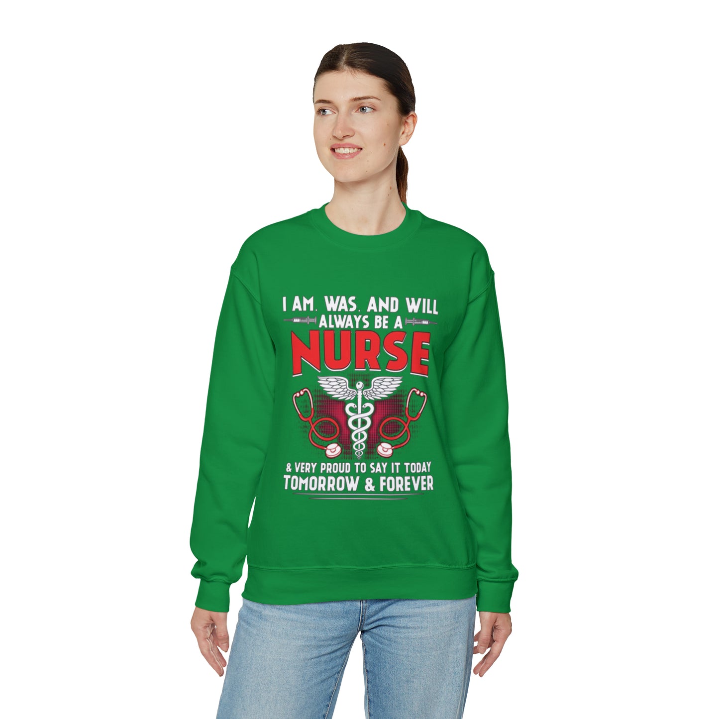 Forever a nurse Crewneck Sweatshirt