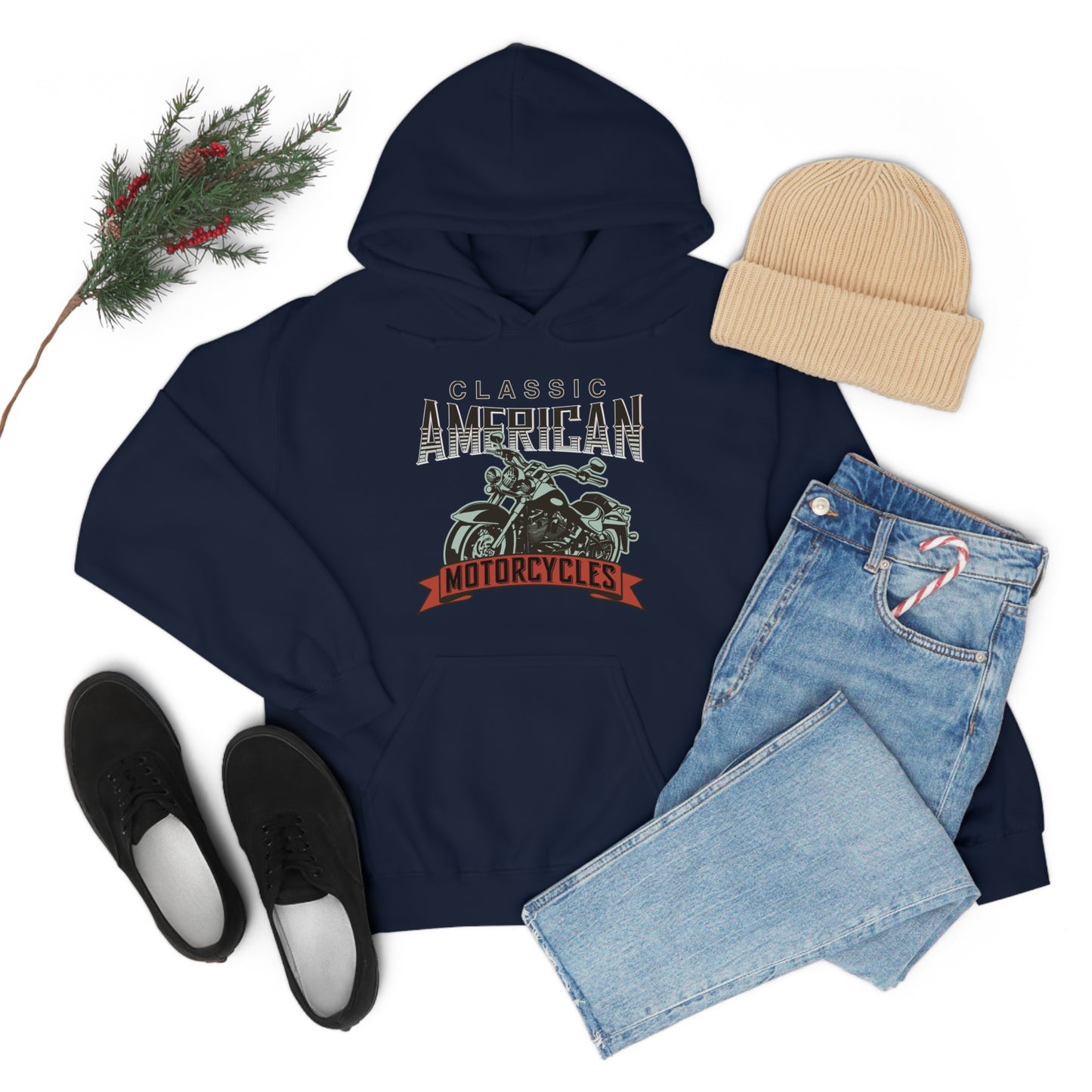 Classic american motorcycles Hoodie