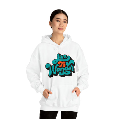 Live to wonder vintage Hoodie