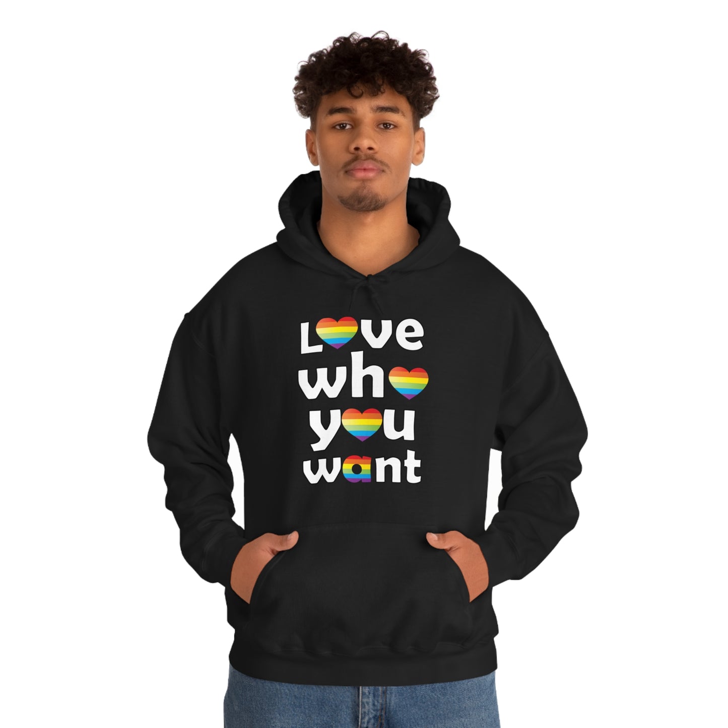 Love who you want Hoodie