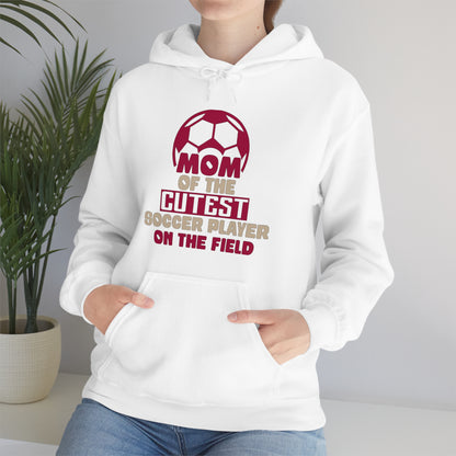 Mom of cutest soccer player Hoodie