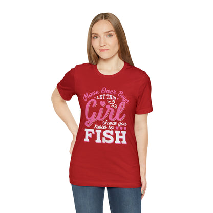 Girl Fishing T-Shirt