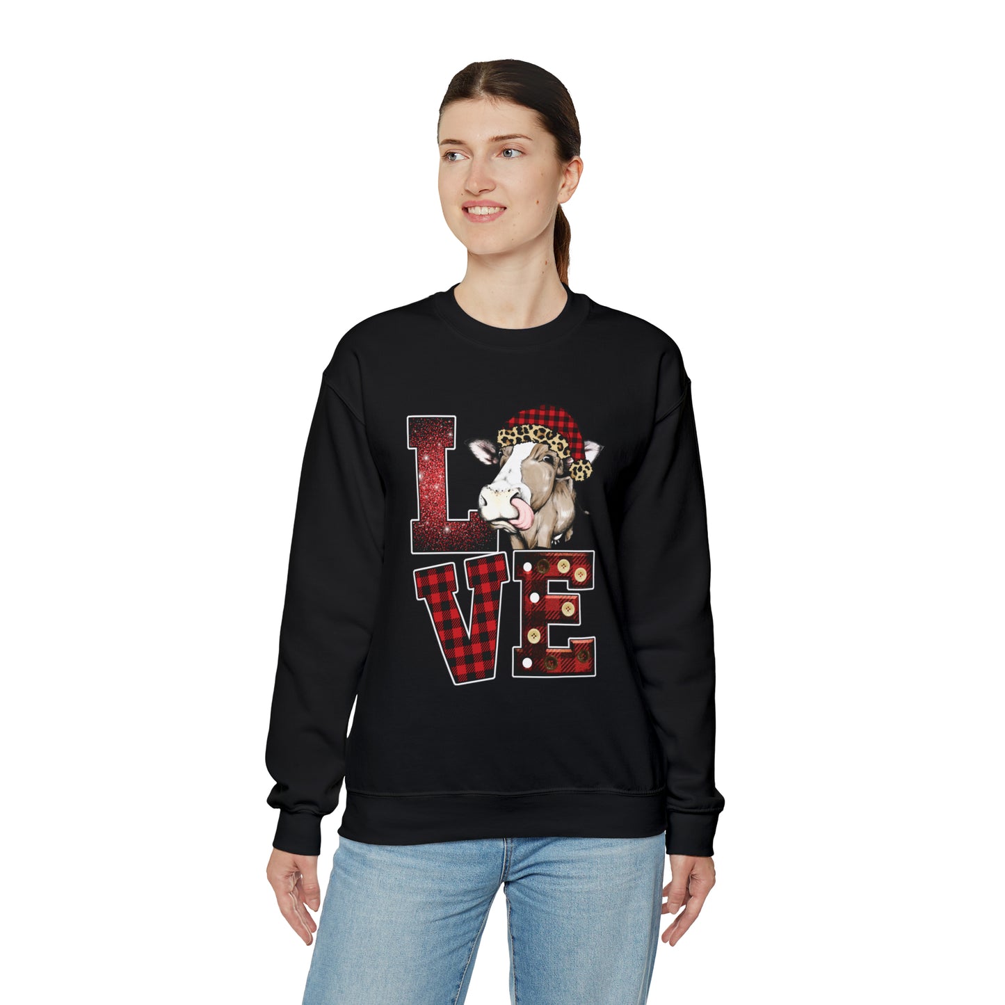 Cow love Crewneck Sweatshirt