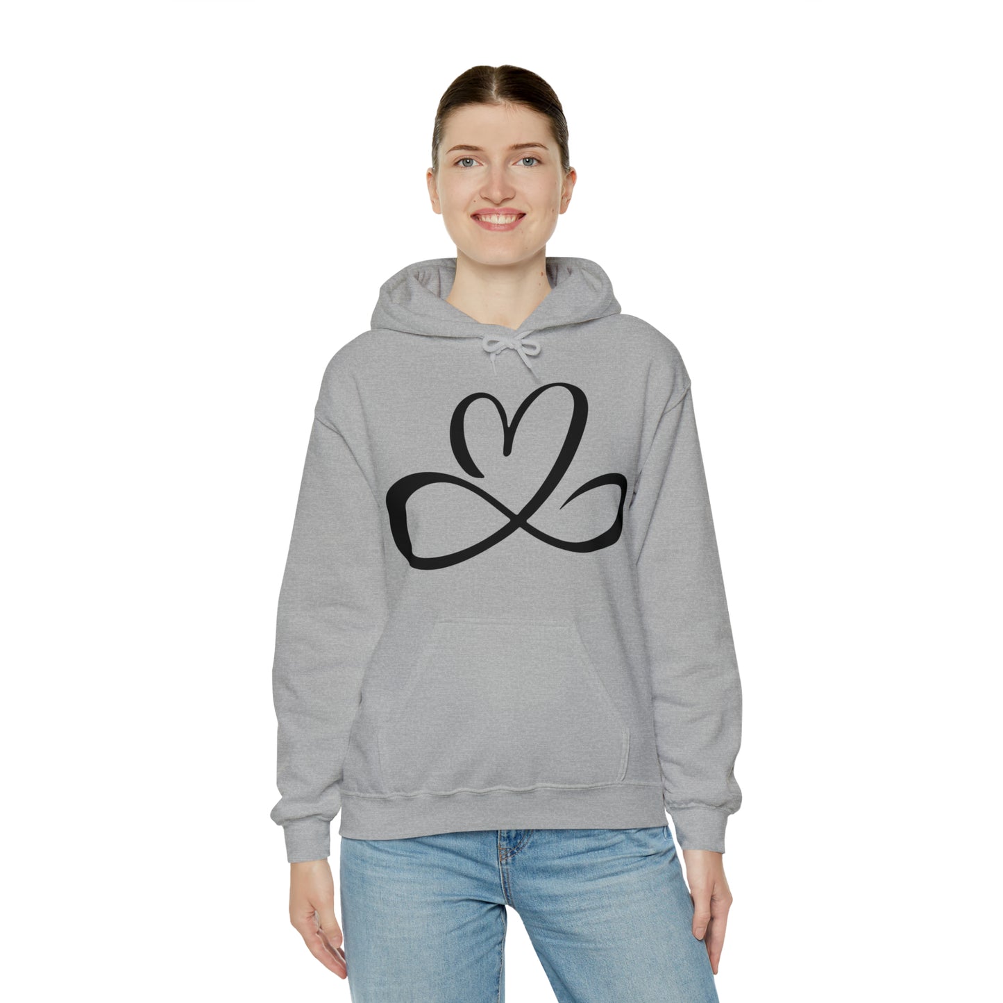 Heart infinity symbol Hoodie