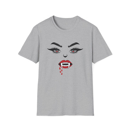 Sexy woman vampire mouth T-Shirt