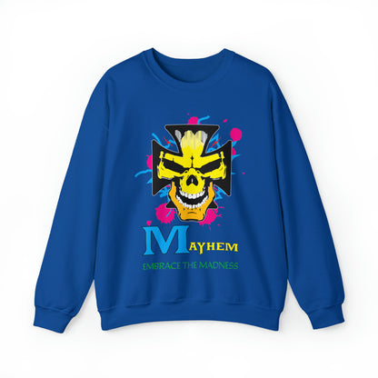 Mayhem embrace madness Crewneck Sweatshirt