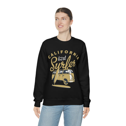 California-Best surfer Crewneck Sweatshirt