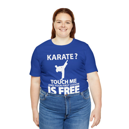 karate first lesson free T-Shirt