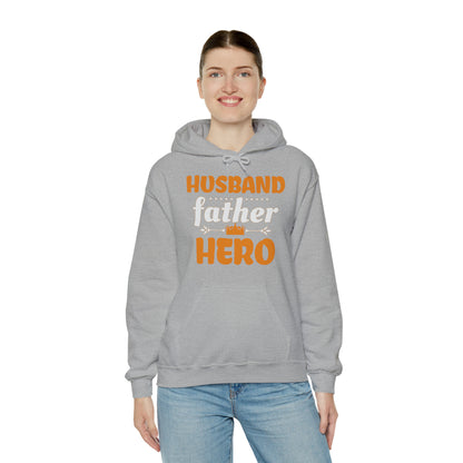 Husband Father Hero Hoodie