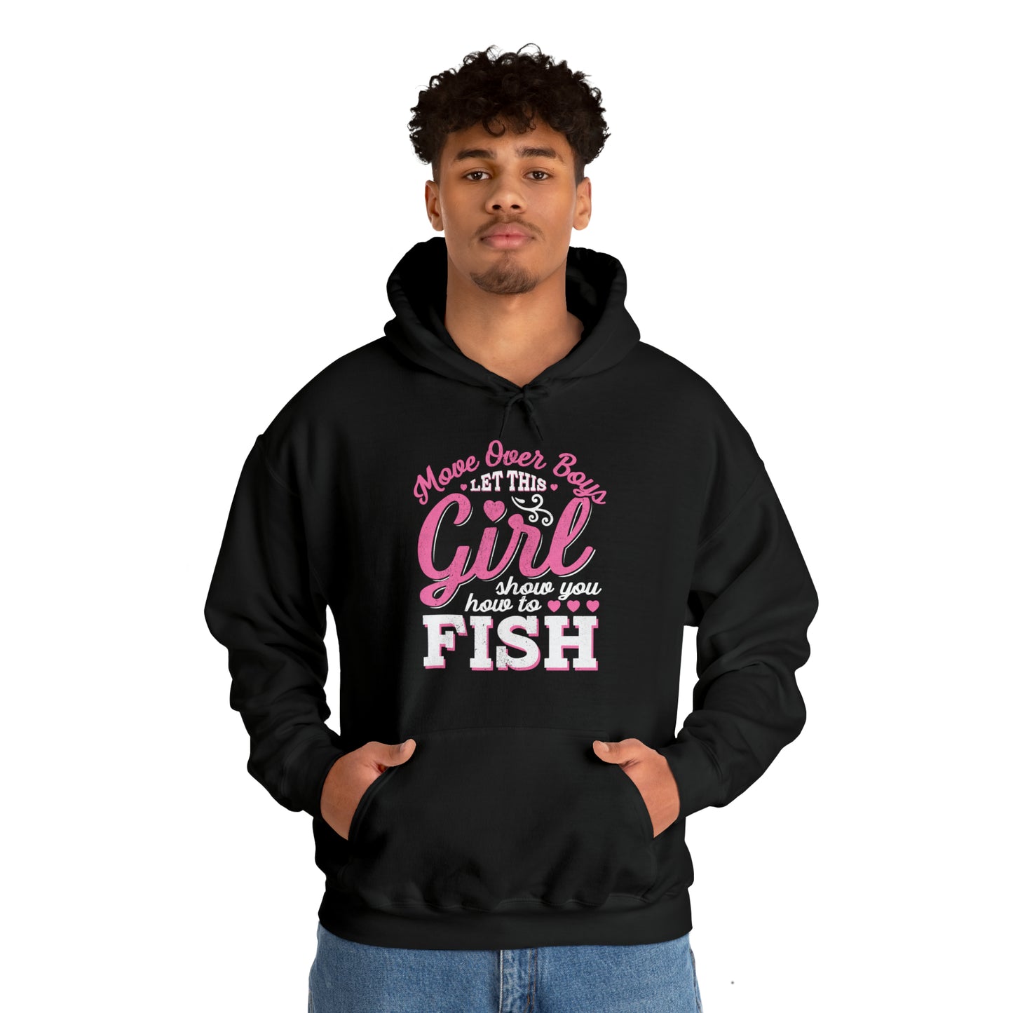 Girl Fishing Hoodie