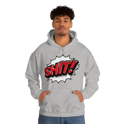 Shit! colorful graphic Hoodie