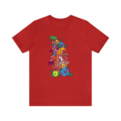 Parrot Jungle Floral T-Shirt