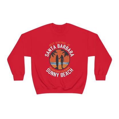 Santa Barbara sunny beach Crewneck Sweatshirt