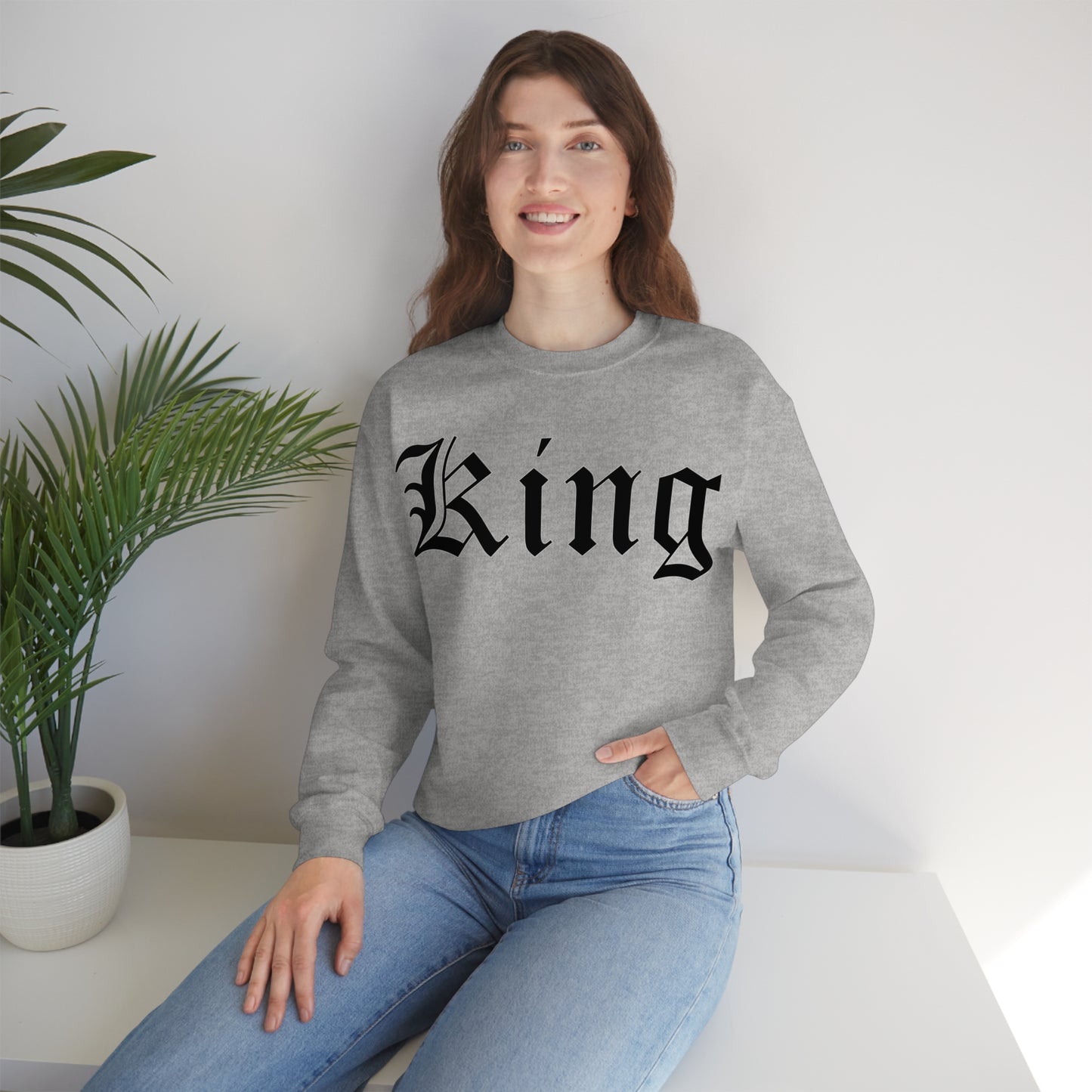 King Crewneck Sweatshirt