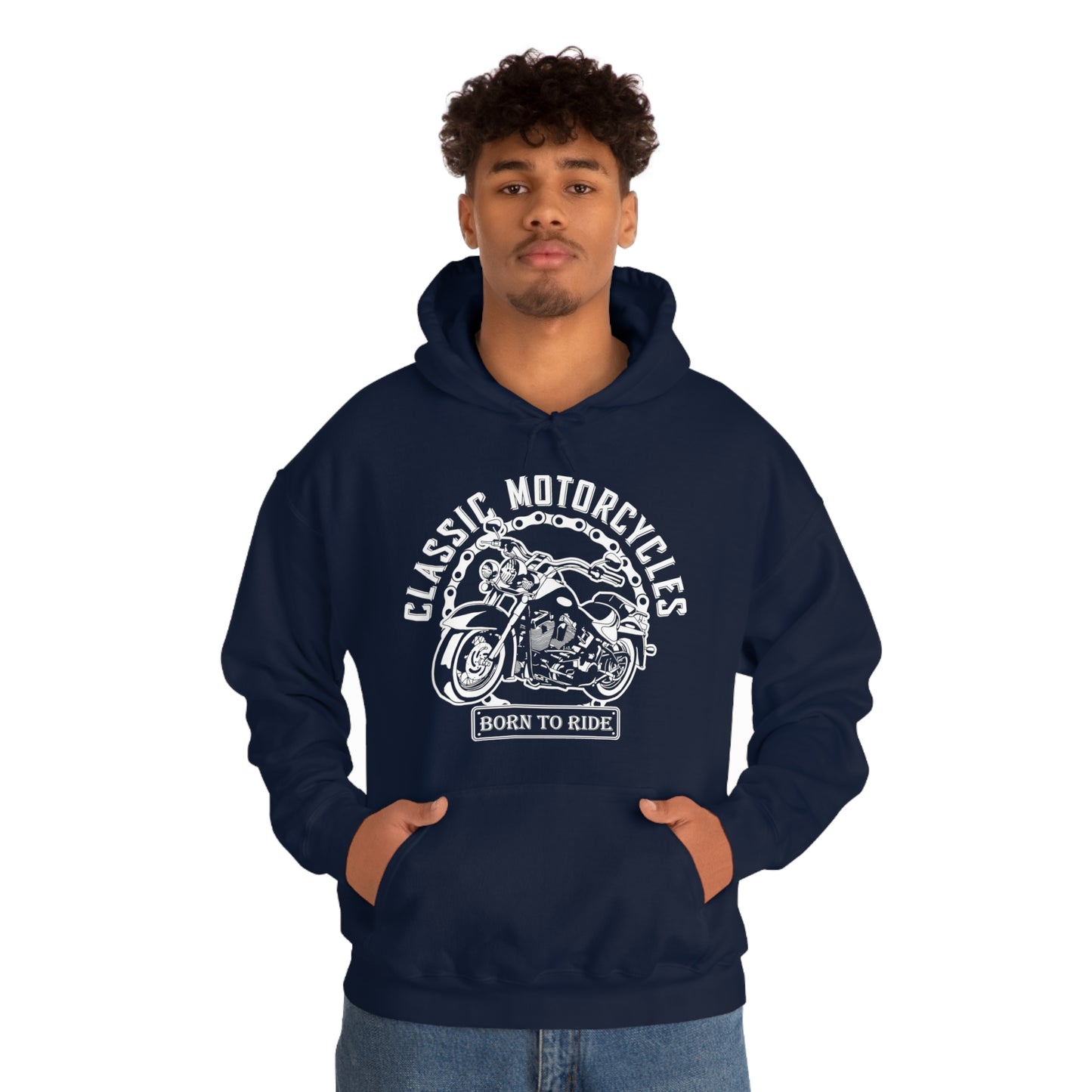 American cycles born to ride Hoodie