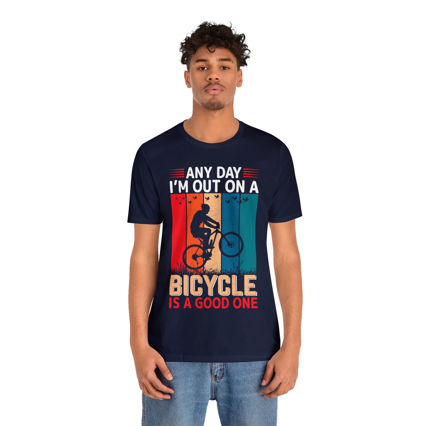 Any day in my bicycle is a good day vintage T-Shirt