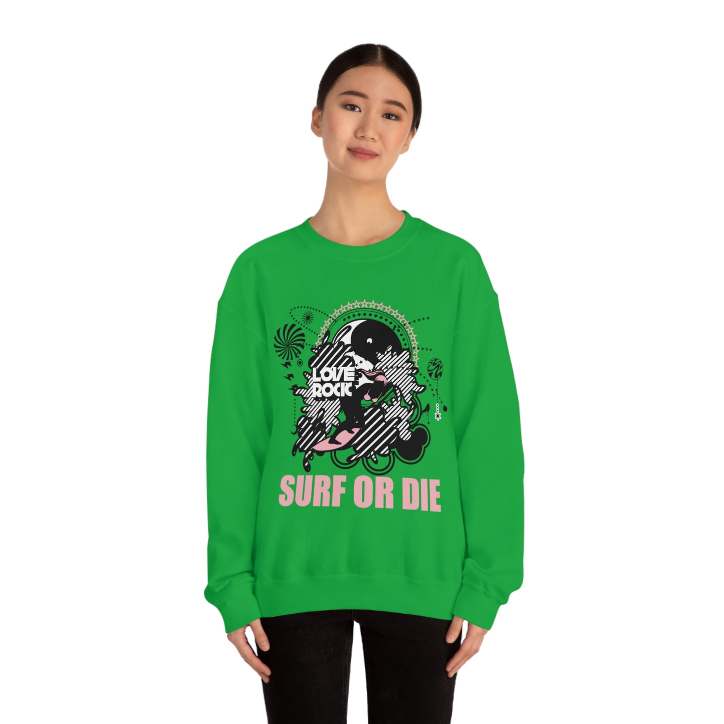 Surf or Die Crewneck Sweatshirt