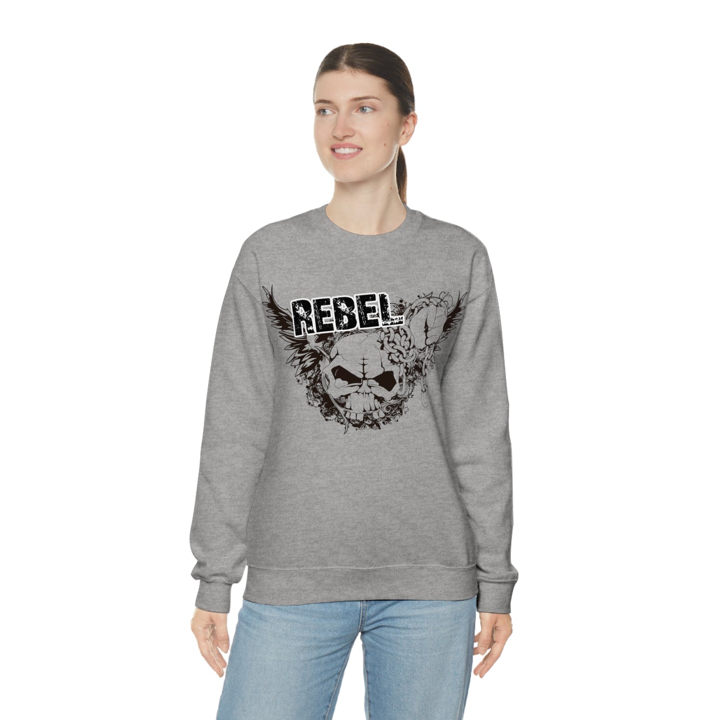 Rebel Skully Crewneck Sweatshirt