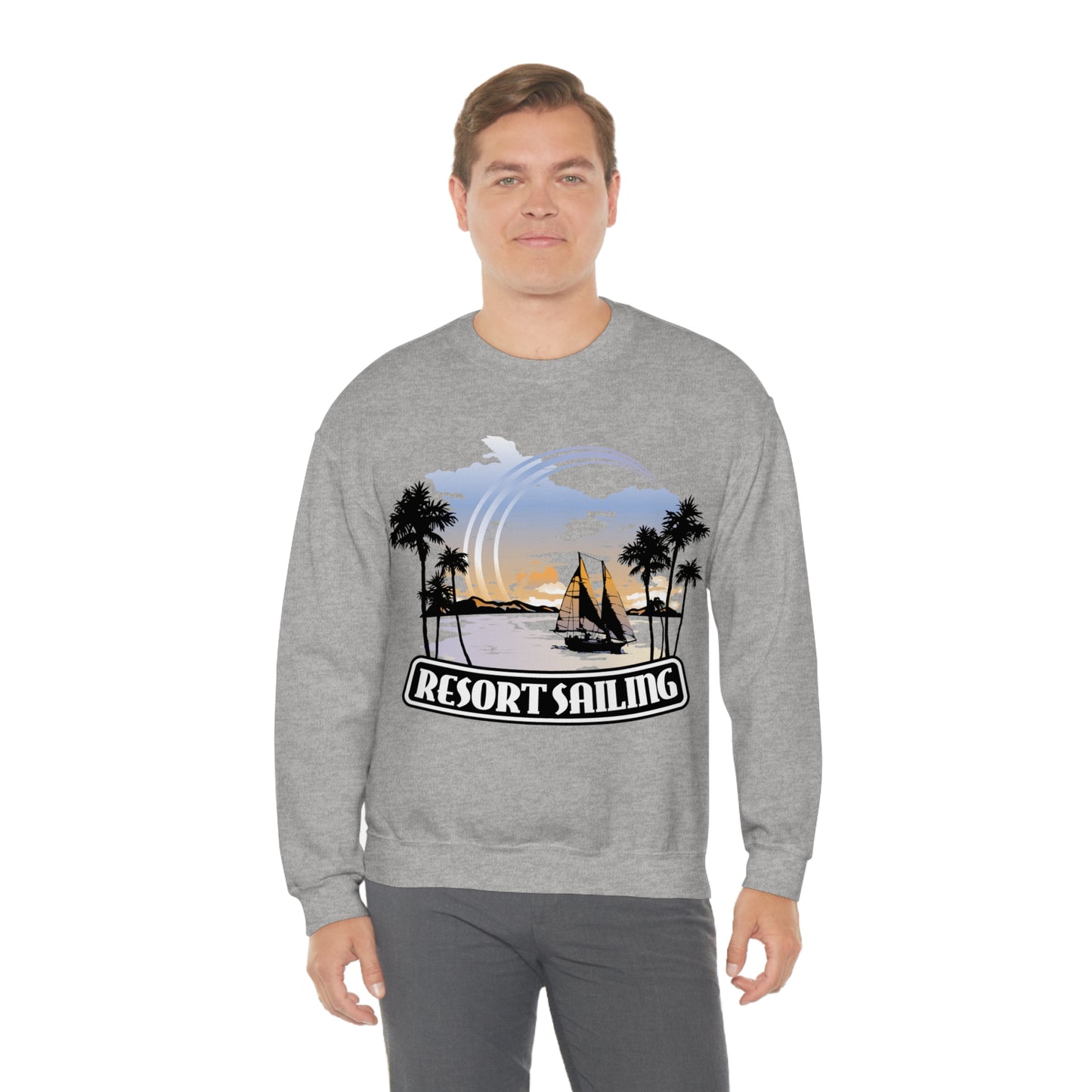 Resort Sailing Crewneck Sweatshirt