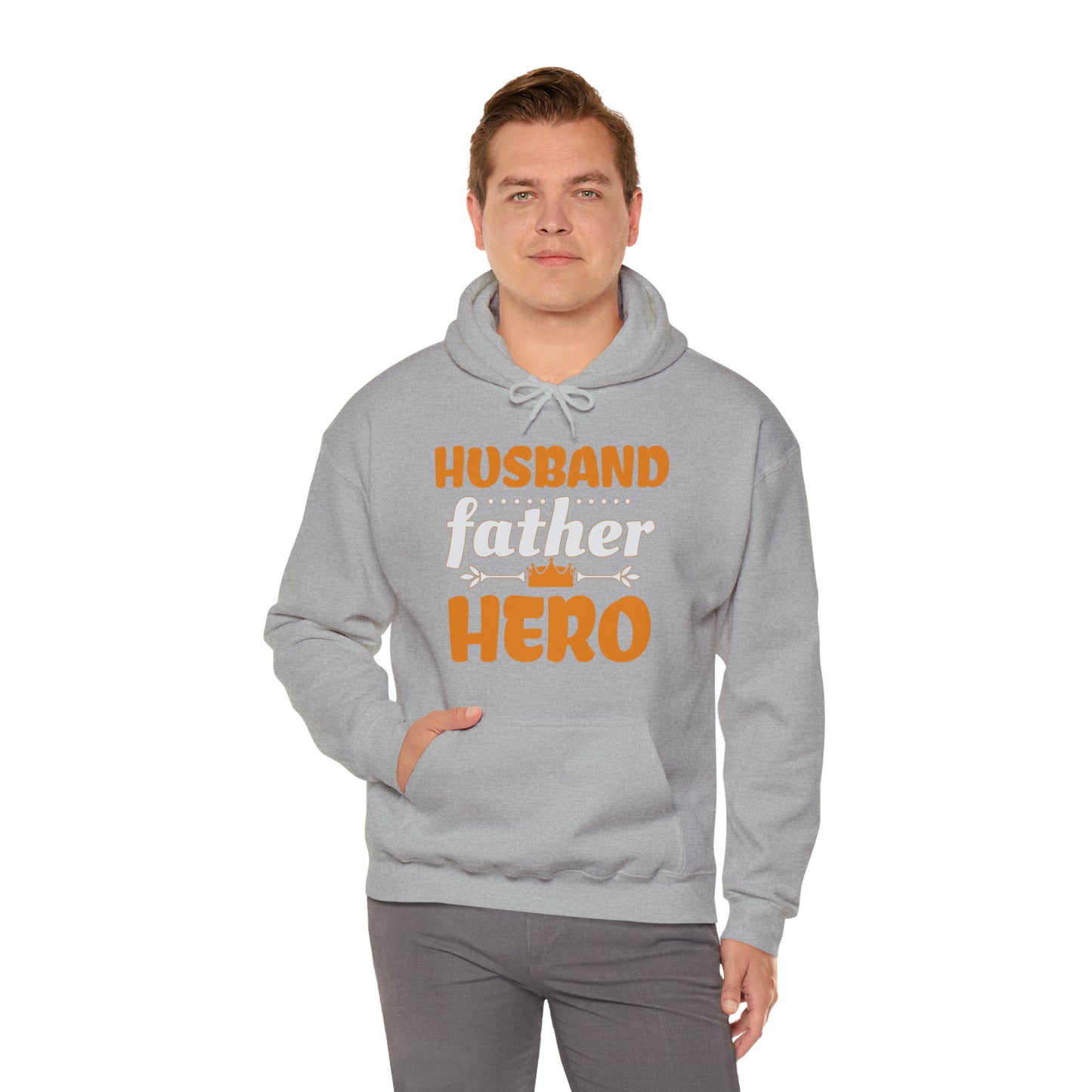 Husband Father Hero Hoodie