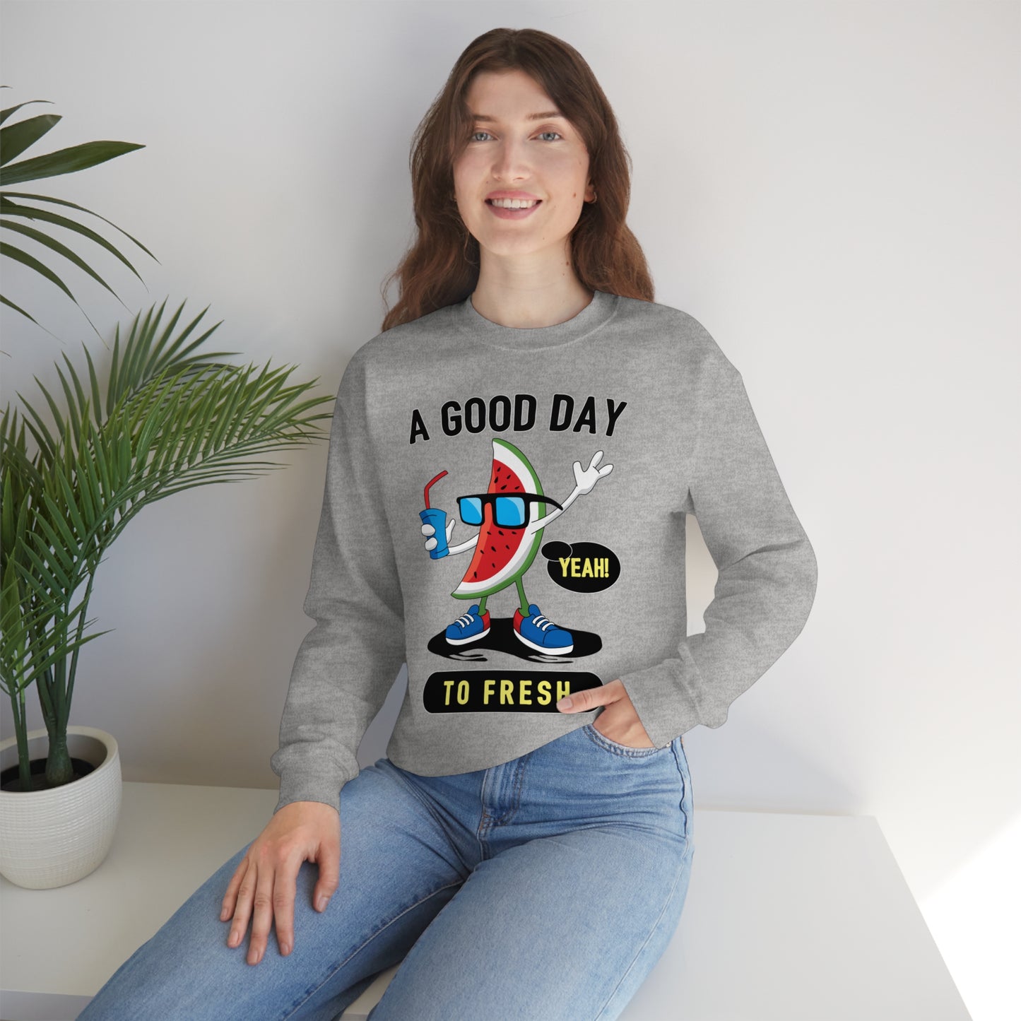 Good day Crewneck Sweatshirt