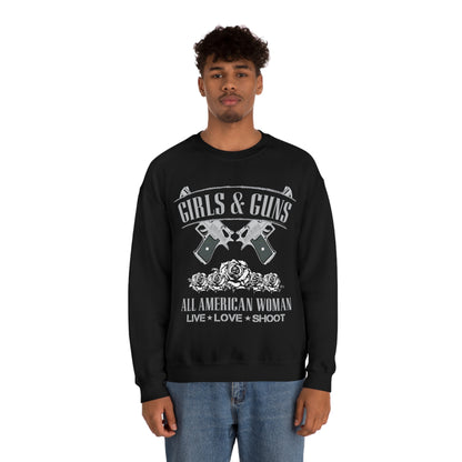 Girls & Guns Crewneck Sweatshirt