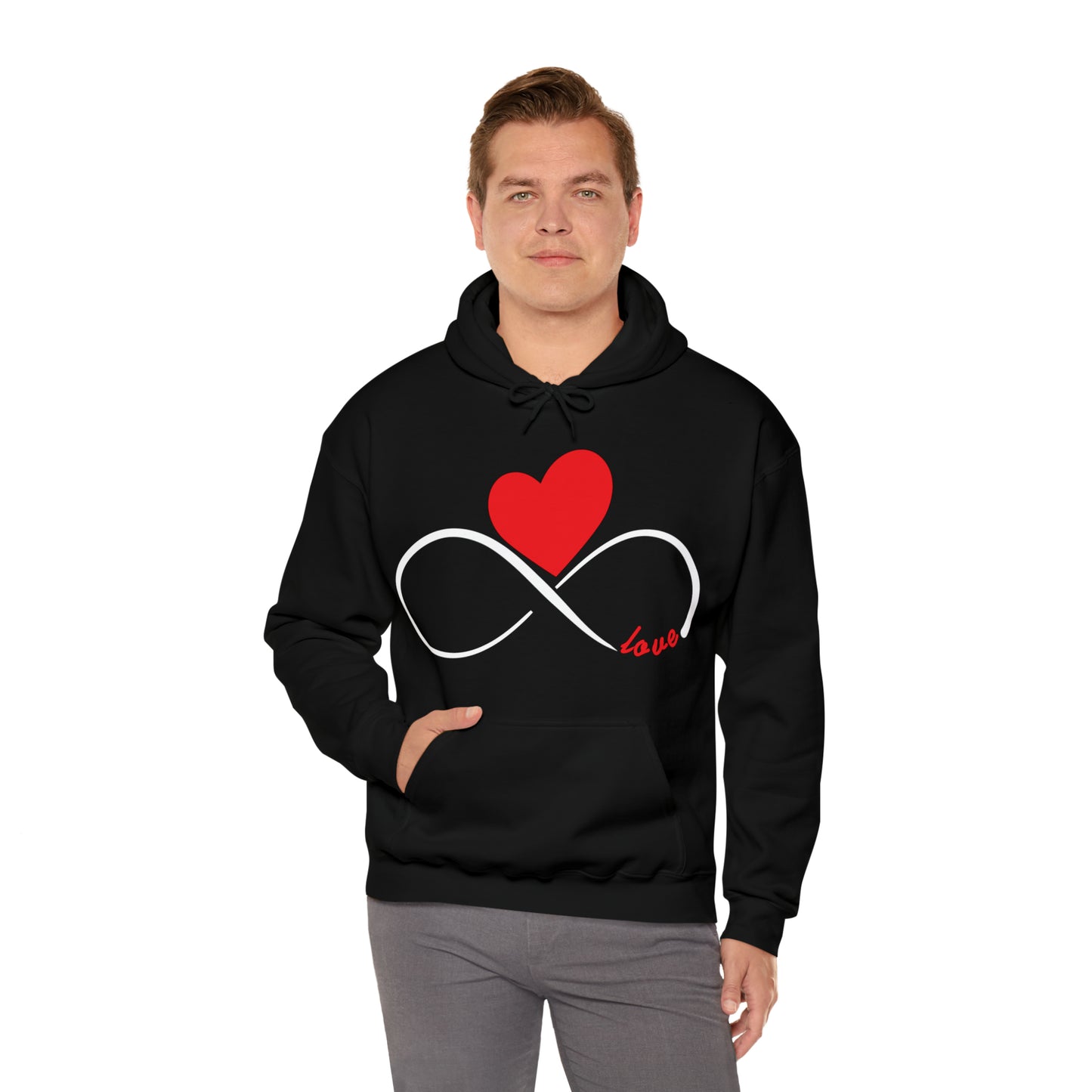 Love Infinity Heart Hoodie