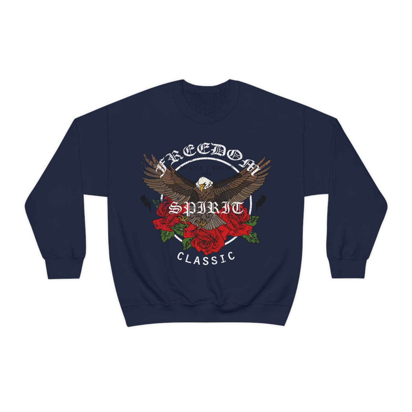 Freedom Spirit Eagle Crewneck Sweatshirt