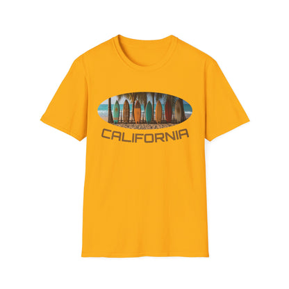 California beautiful surfer beach T-Shirt