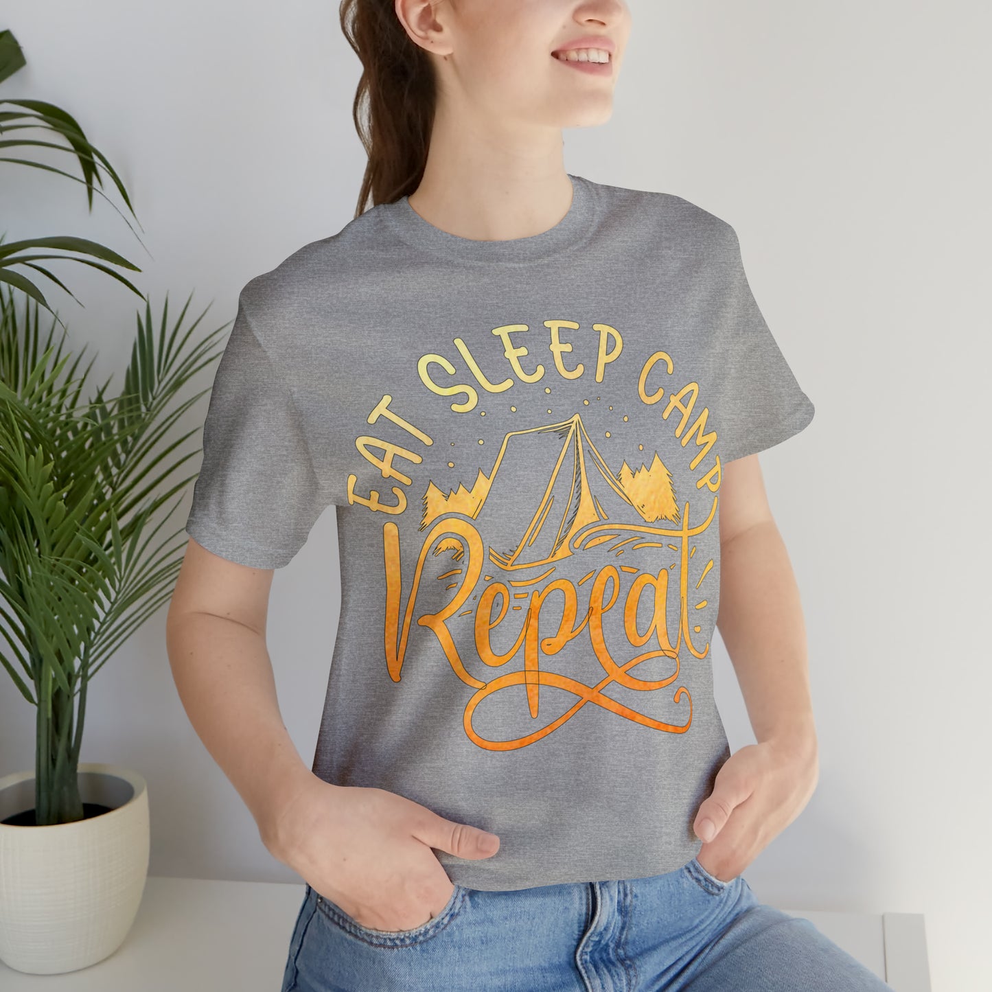 Eat Sleep Camp Repeat T-Shirt