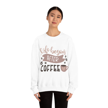 Life_begins_after_coffee Crewneck Sweatshirt