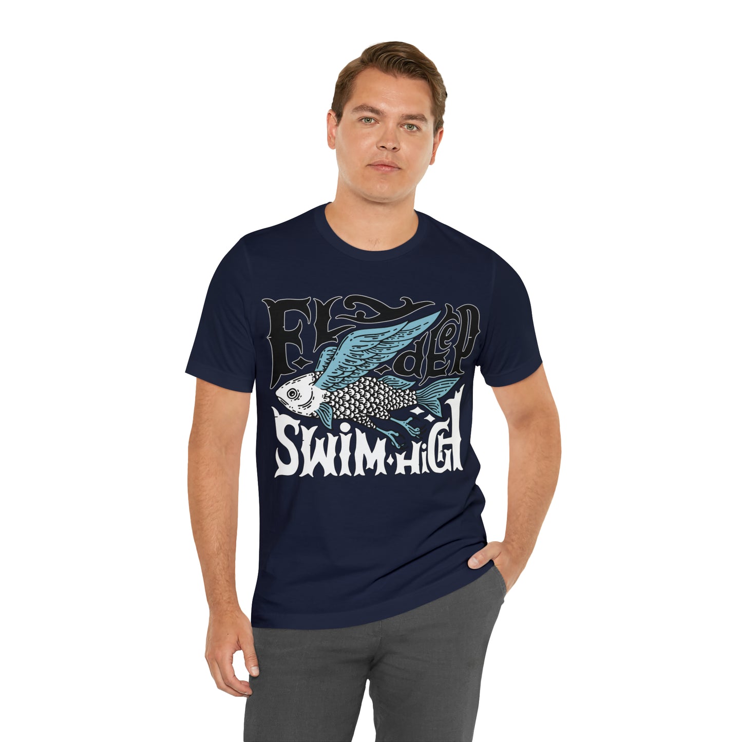 Fly deep swim high T-Shirt