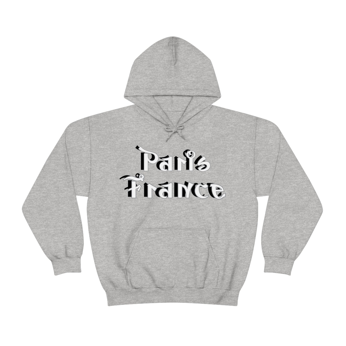 Paris France Graffitty Hoodie