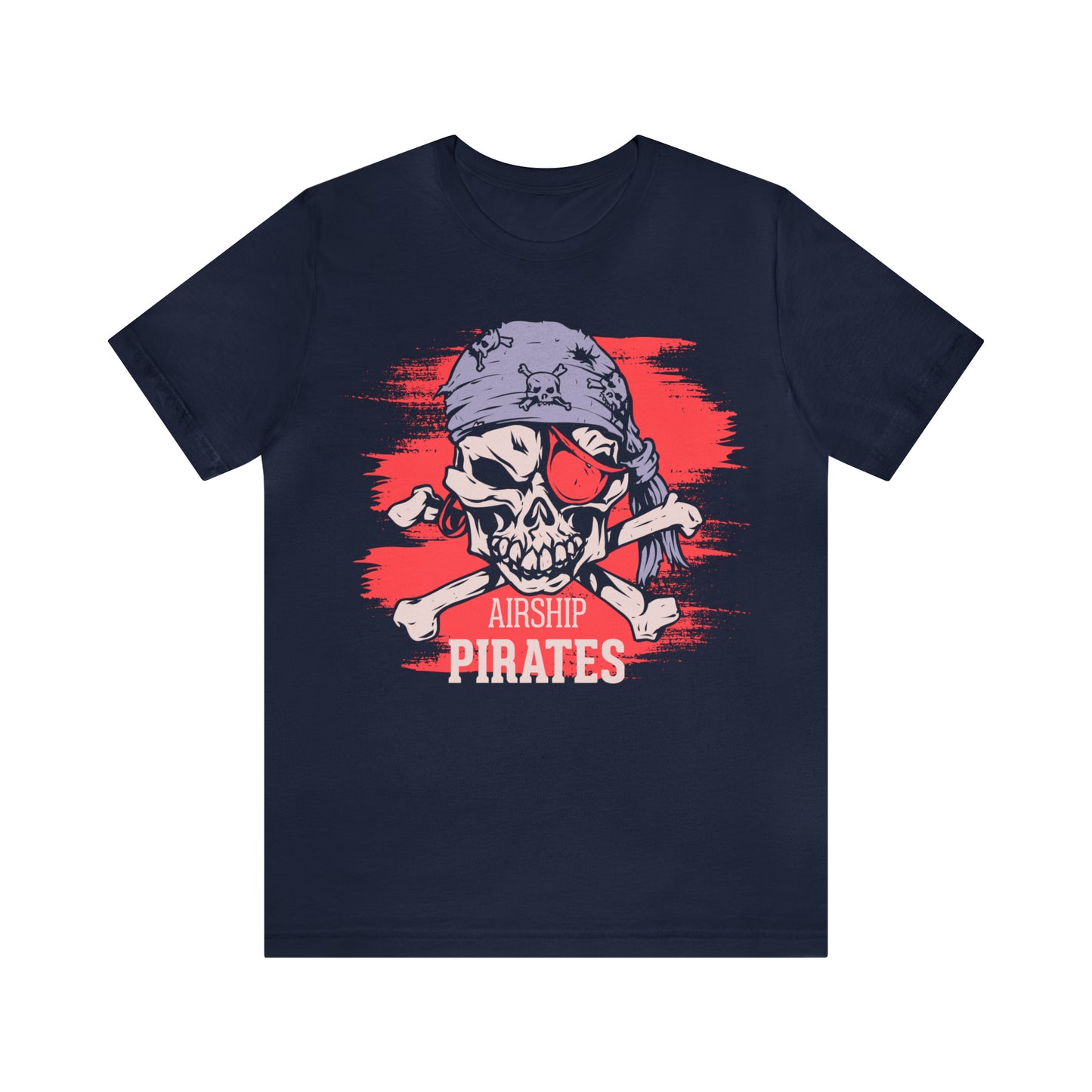 Airship Skull Pirate T-Shirt