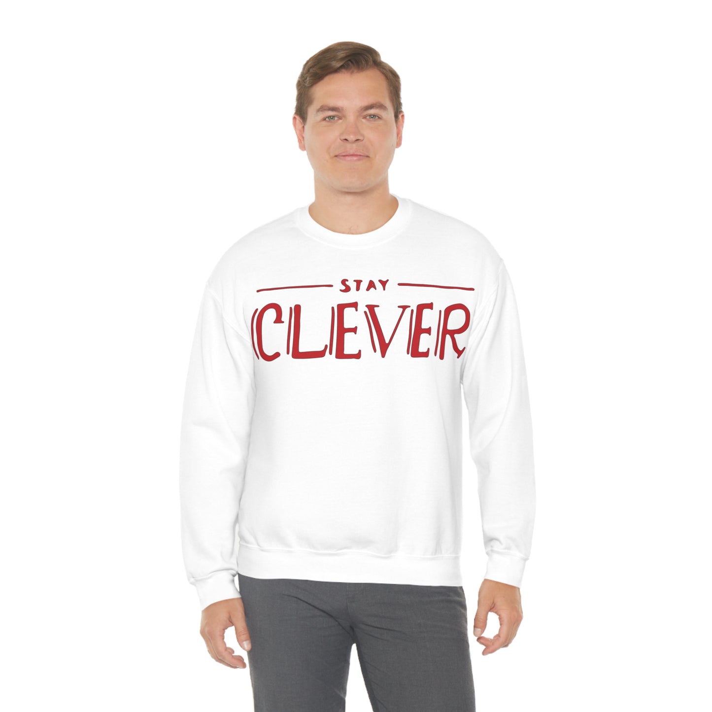 Stay Clever Crewneck Sweatshirt