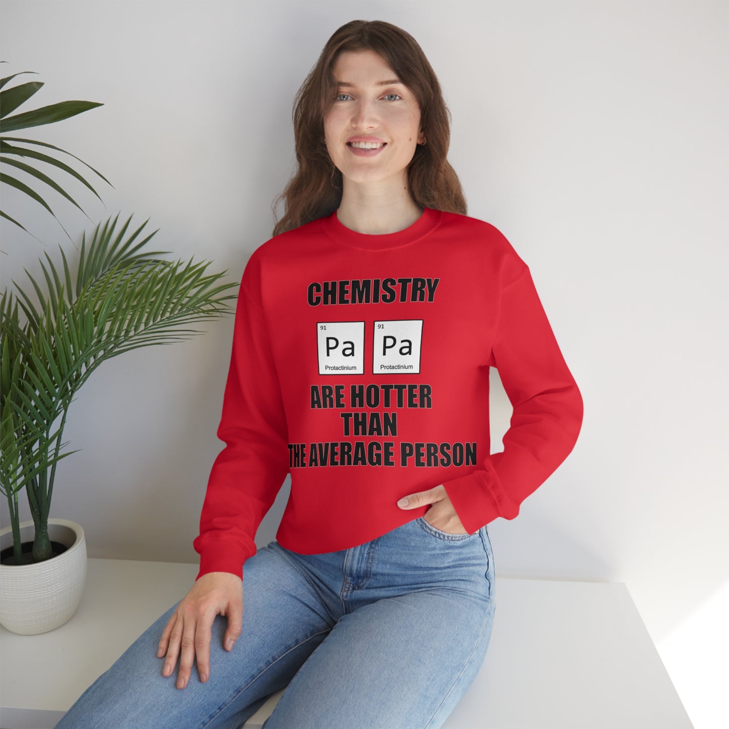 Chemistry Papa Crewneck Sweatshirt