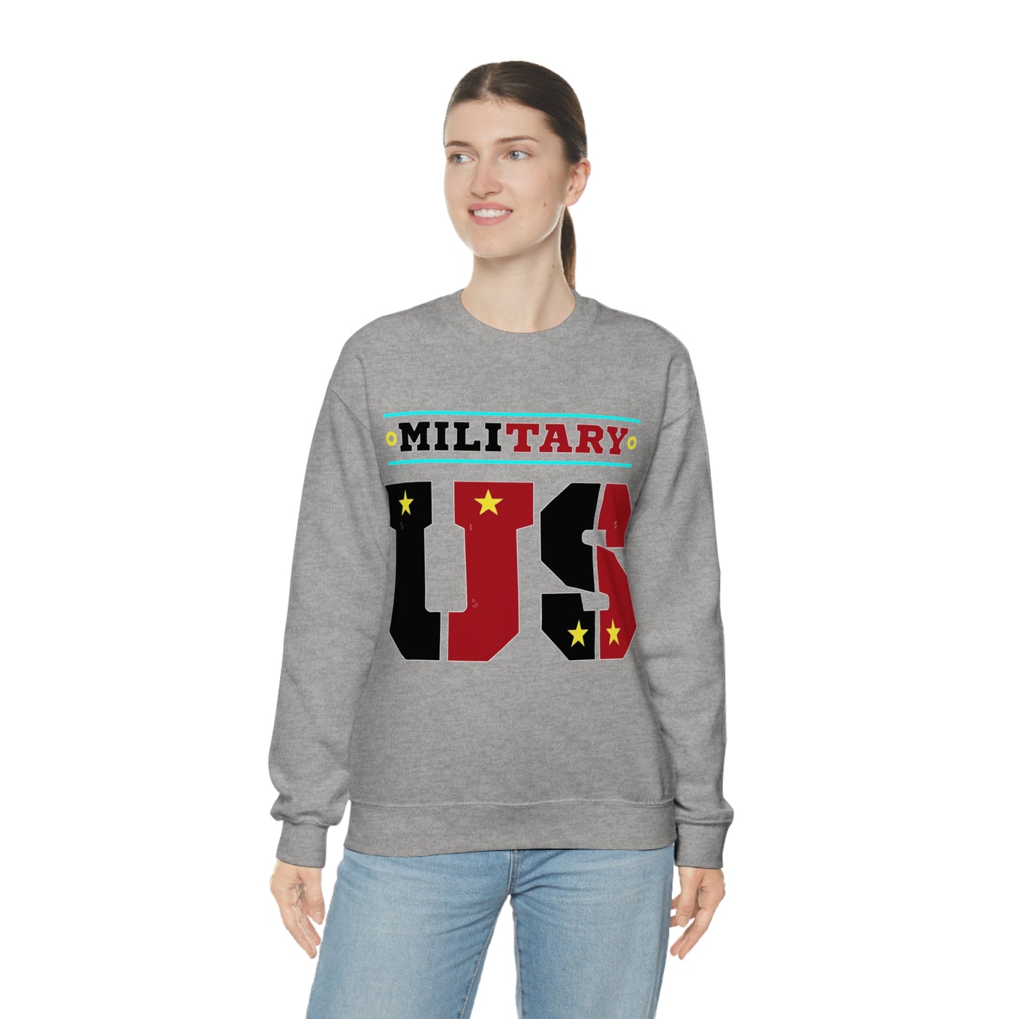 United States Military Crewneck Sweatshirt