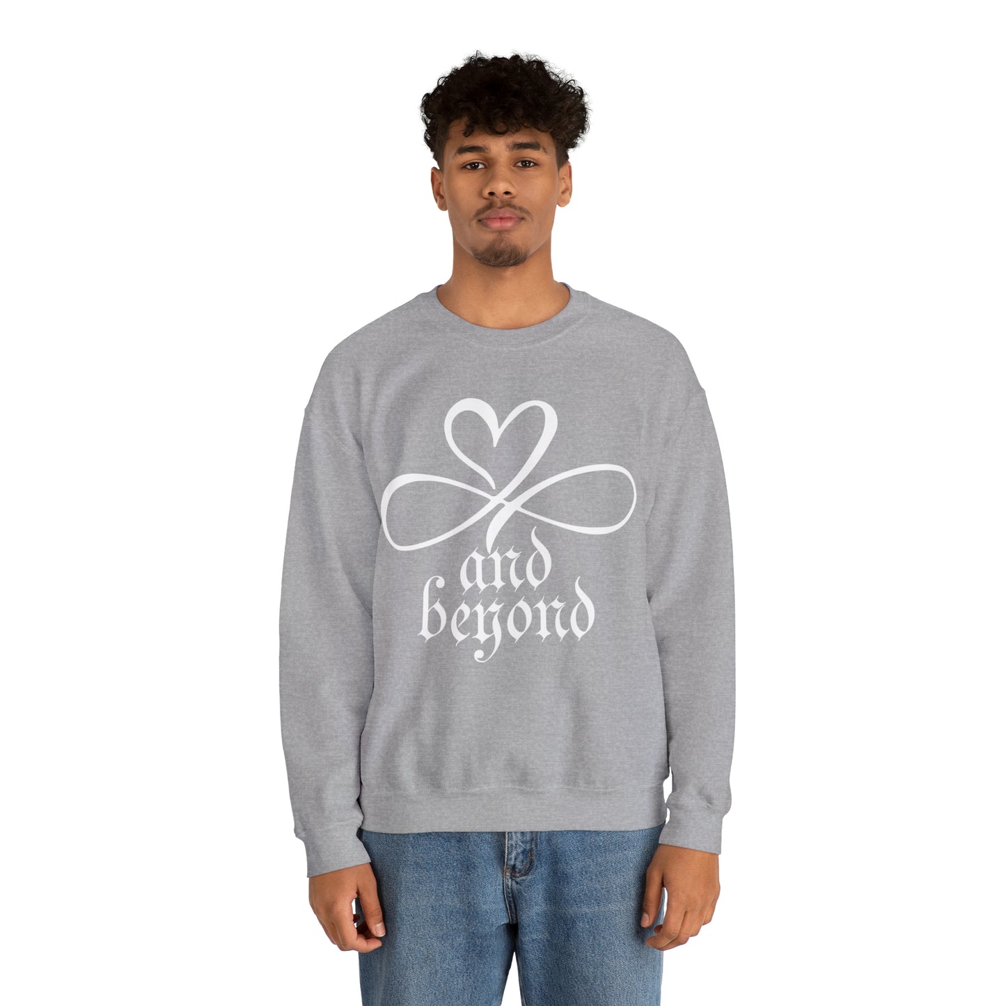 Love infinity and beyond Crewneck Sweatshirt