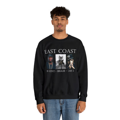 East Coast rappers Crewneck Sweatshirt