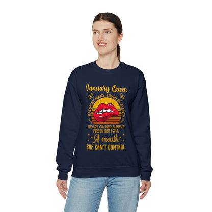 January Queen Crewneck Sweatshirt