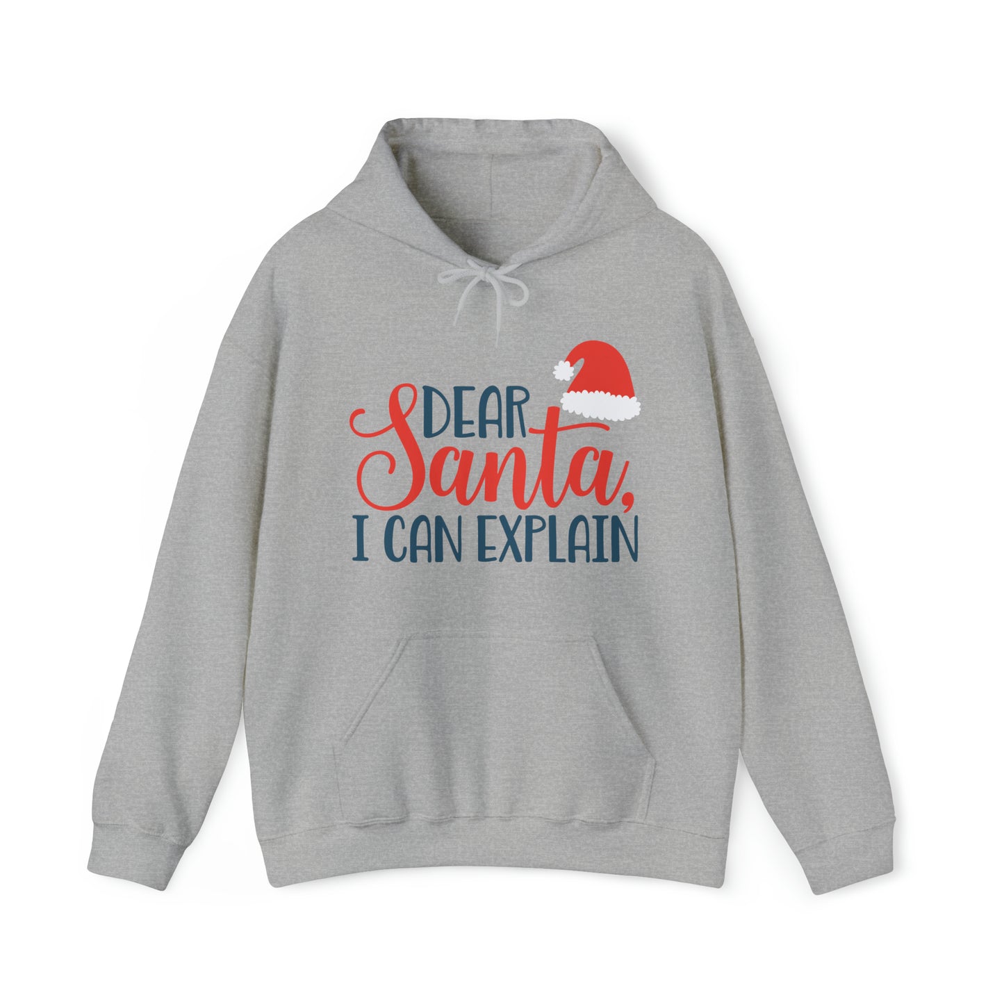 Dear Santa I Can explain Christmas Hoodie