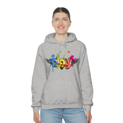 Play colorful graffiti Hoodie