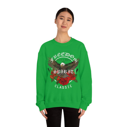 Freedom Spirit Eagle Crewneck Sweatshirt