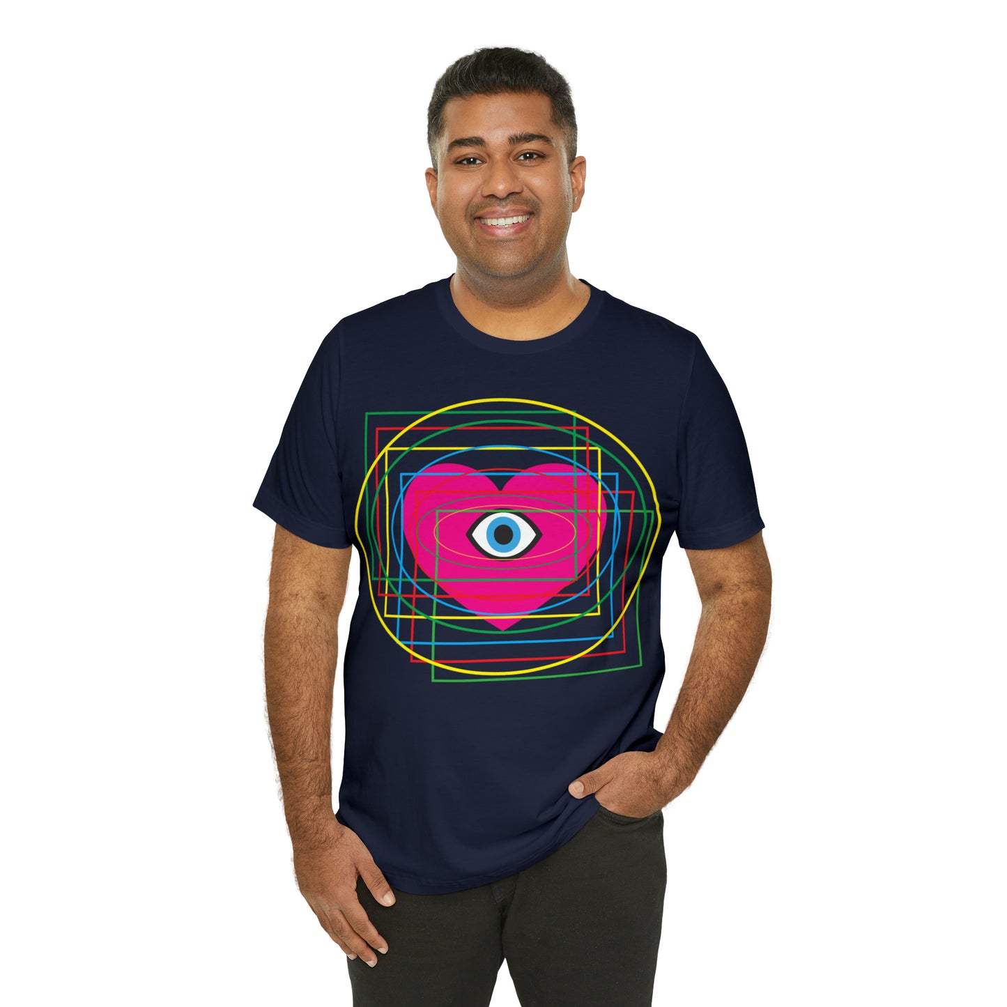 Eye Love in all dimension T-Shirt