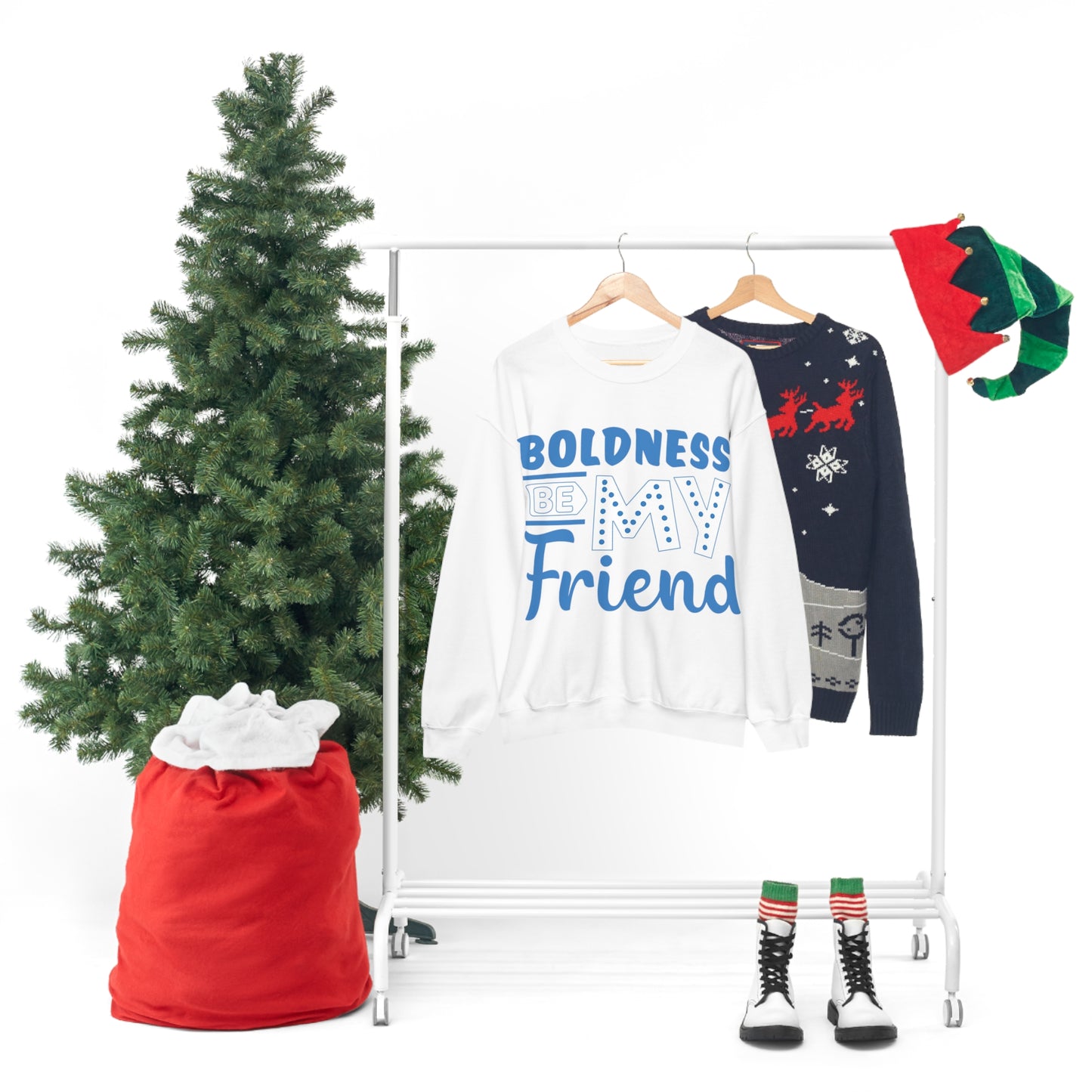 Boldness Be My Friend Crewneck Sweatshirt