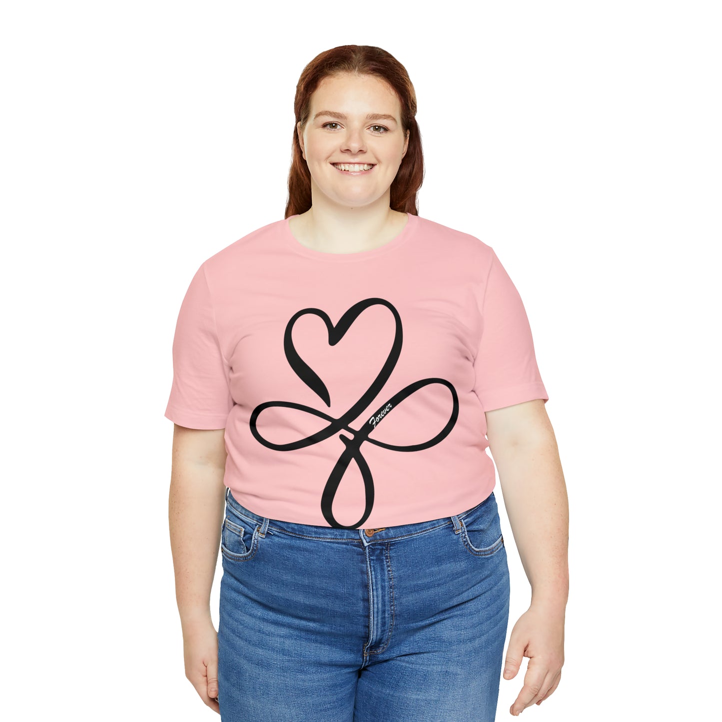 Heart symbol Love Infinity symbol Forever T-Shirt