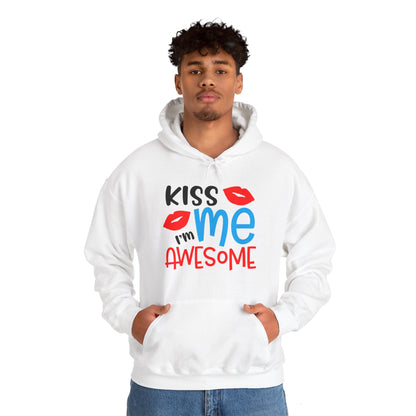 Kiss Me I'm Awesome Hoodie