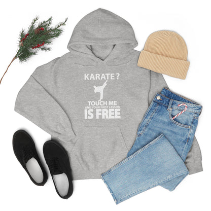 karate first lesson free Hoodie